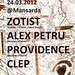Zotist, Alex Petru, Clep, Providence @ Mansarda